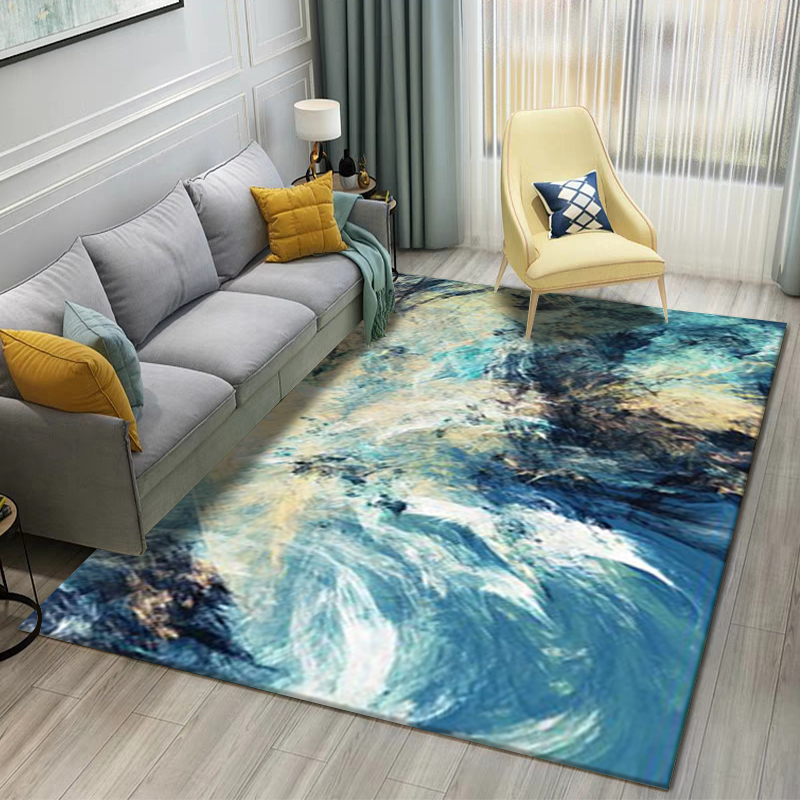 wholesale cheap price hot sale area carpet 3d printing rugs and carpets for home floor living room in tianjin